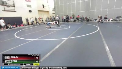 150 lbs Cons. Round 3 - Aiden Conley, Kittitas vs Gryffin Rice, Ellensburg