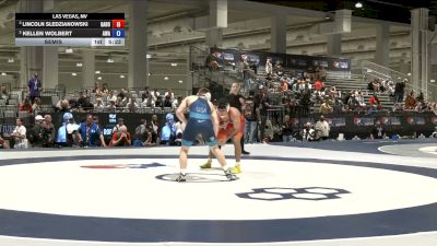 65 kg Semis - Lincoln Sledzianowski, Garage Boyz vs Kellen Wolbert, Askren Wrestling Academy