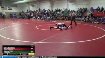 106 lbs Quarterfinal - Tel Geyer, Cedaredge vs Lir Loughlin, Rocky Mountain