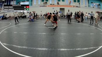 132 lbs 1st Place Match - Jaxon Perry, Individual vs Isaac Santos, Camden Outsiders