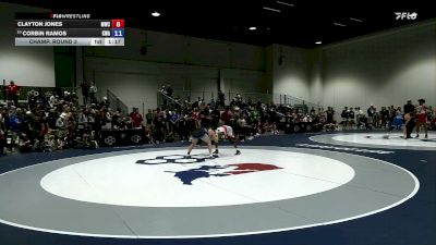 70 lbs Champ. Round 3 - Clayton Jones, Michigan Wrestling Club vs Corbin Ramos, Kenosha Wrestling Academy