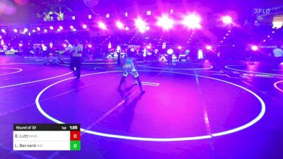 109 lbs Round Of 32 - Blake Lutz, Windsor Middle School vs Lincoln Bernard, Mat Rats Rebooted