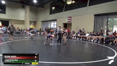 90 lbs Champ Round 1 (16 Team) - Christian Hill, Elevate WC vs Ryder Smith, Ironclad Koncrete Kids