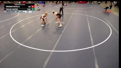 16U - 157 lbs Semis - Nolan Happel, Warrior Warehouse vs Braden Hatalla, Stillwater Area Wrestling