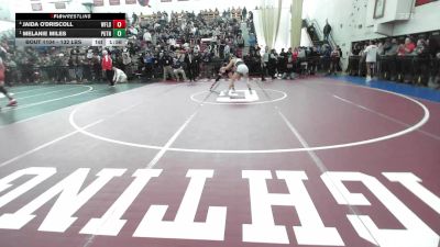 132 lbs Semifinal - Jaida O'Driscoll, Westfield vs Melanie Miles, Putnam