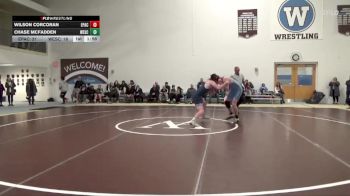 157 lbs Chase McFadden, Westtown School vs Wilson Corcoran, Episcopal Academy