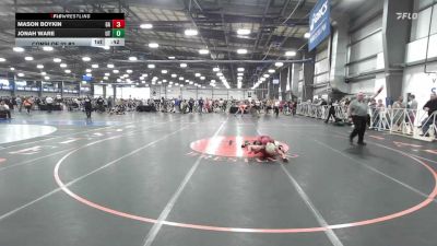 160 lbs Consi Of 32 #2 - Mason Boykin, GA vs Jonah Ware, UT