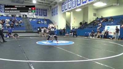 165 lbs Quarterfinal - Scott Graves, University Of Dubuque vs Ryan Muslimovic, Luther