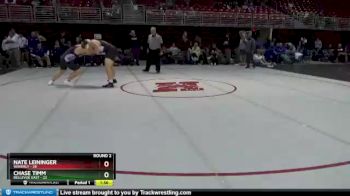 220 lbs Round 2 (8 Team) - Chase Timm, Bellevue East vs Nate Leininger, Waverly