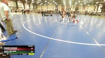 140 lbs Rd# 4- 2:00pm Friday Final Pool - Geno Orlandi, PA Silver vs Mason Savidan, Aggression Legionaries