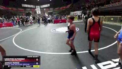 100 lbs Quarterfinal - Jessa Perez, Trifecta Wrestling vs Dhalia Esqueda, California