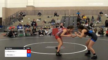 43 kg 5th Place - Gabrielle Mederios, Team California vs Isabella Morales, Team Washington