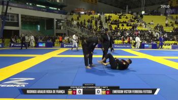 Emerson Victor Ferreira Feitosa vs Rodrigo Araujo Rosa De França 2026 World Jiu-Jitsu IBJJF Championship