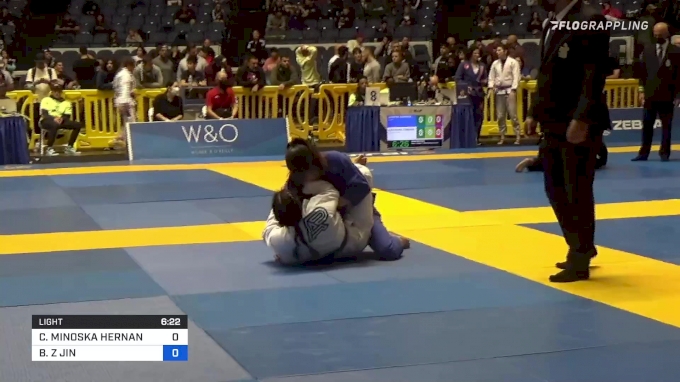 CRISTAL MINOSKA HERNANDEZ GUTIER vs BEATRICE Z JIN 2021 World Jiu Jitsu IBJJF Championship