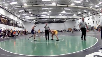 149 Freshman/Soph 1st Place Match - Antonio Shelley, Baldwin Wallace vs Aaron Pennington, Trine