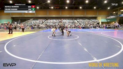 50 lbs Final - Nayelli Romero, Salem Elite Mat Club vs Celine Hashmi, Savage House Wrestling Club