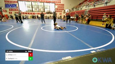 37-40 lbs Consi Of 4 - Lilliana Clitso, Darko Valley Wolfpak vs Everett Collard, Standfast OKC