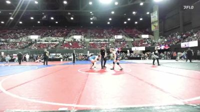 144 lbs Cons. Round 3 - HarleQuinn Geyer, NW Spartans Wrestling vs Eliana Zent, Rapid City Extreme