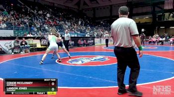 7A-190 lbs Semifinal - Landon Jones, Harrison vs Conor McCloskey, Buford HS