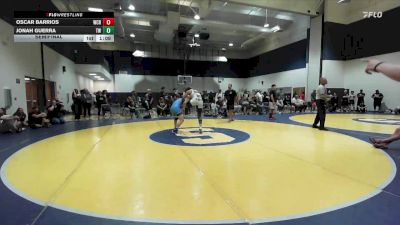 146 lbs Semifinal - Oscar Barrios, West Coast RTC vs Jonah Guerra, Team War