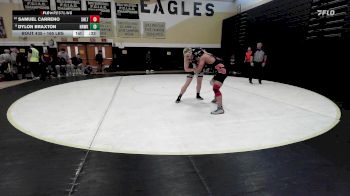 165 lbs 5th Place - Samuel Carreno, Shelton vs Dylon Braxton, Norwalk