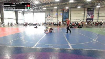 106 lbs Consi Of 32 #2 - Santino Aniska, PA vs Jaxon Thomas, NC