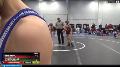 92 lbs Round 5 (6 Team) - Jacob Benyo, Mat Assassins vs Chase Sukanick, Grit Mat Club Blue