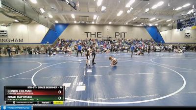 78 lbs Round 2 - Noah Bachman, Sons Of Atlas Wrestling Club vs Conor Colman, Charger Wrestling Club