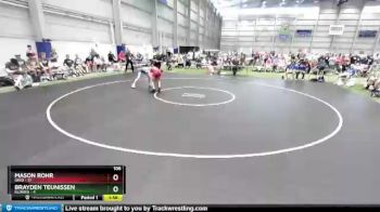 106 lbs Round 2 (8 Team) - Mason Rohr, Ohio vs Brayden Teunissen, Illinois