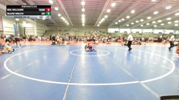 95 lbs Round Of 32 - Mia Williams, The Hunt Wrestling Club Black vs Blake Welch, Grit Mat Club Blue