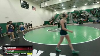 120 lbs Cons. Round 2 - Kelsie Nebeker, Lyman vs Mya Brewer, Lyman