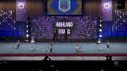 Highland Titans [2022 Mitey Mite Show Cheer 1] 2022 Pop Warner National Cheer & Dance Championship