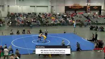 285 lbs Final - Tanner Hall, Arizona State vs Mason Parris, Michigan