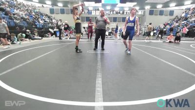 120-130 lbs Rr Rnd 2 - Draven Tyree, Hennessey Takedown Club vs Fernando Sierra, OKC Saints Wrestling