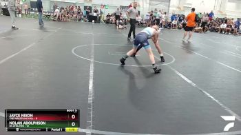 84 lbs Round 3 (4 Team) - Nolan Adolphson, 84 Athletes vs Jayce Nixon, The Wrestling Mill