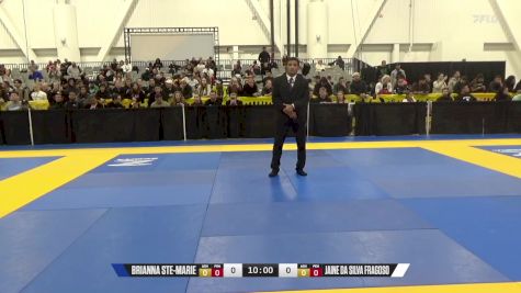 Jaine Da Silva Fragoso vs Brianna Ste-Marie 2024 World IBJJF Jiu-Jitsu No-Gi Championship