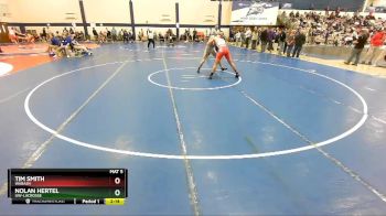 157 lbs Quarterfinal - Nolan Hertel, UW-LaCrosse vs Tim Smith, Wabash