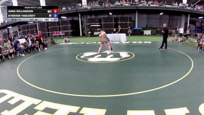 115 lbs Anna Williamson, Michigan Blue vs Kyrsten Yadlosky, New York