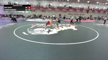 174 lbs Cons. Round 2 - Fabian Ramirez, Elmhurst University vs Dax Clatt, Coe