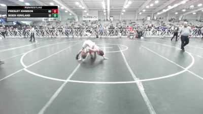 138 lbs Round Of 32 - Presley Johnson, MO vs Boedi Kirkland, NC