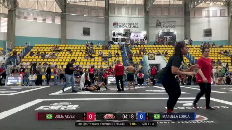 Julia Alves vs MANUELA LORCA 2025 ADCC Brazilian Nationals
