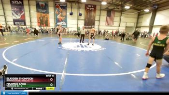 64 lbs Rd# 7- 10:45am Saturday Final Pool - Blayden Thompson, Minnesota Funky Singlets vs Maximus Sako, Westshore D.S