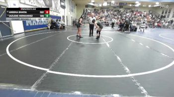 120 lbs Champ. Round 2 - Jazlene Hernandez, Tahquitz vs Aneeka Bhatia, Portola