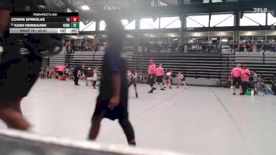 63-67 lbs Quarterfinal - Kash Heinbaugh, Cumberland Youth Wrestling vs Corbin Spiniolas, None