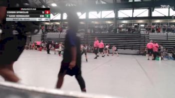 63-67 lbs Quarterfinal - Kash Heinbaugh, Cumberland Youth Wrestling vs Corbin Spiniolas, None