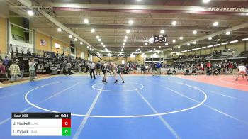 220 lbs Consi Of 16 #2 - Jaycee Haskell, Concord vs Lukas Cylwik, Trumbull