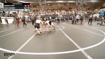 155 lbs 2nd Place - Garrett Lynn, Shelton Wrestling Academy vs Noah Dawejko, Cabot Wrestling Club