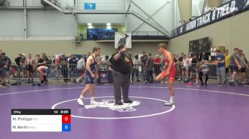 61 kg Round Of 32 - Micky Phillippi, Pittsburgh Wrestling Club vs Matthew Berlin, Wisconsin