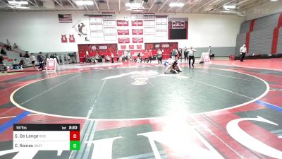 197 lbs Consolation - Steyn De Lange, Rider University vs Coy Raines, UNATT - Buffalo