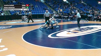 157 lbs Quarterfinals (8 Team) - Noah Houston, Coal City vs Austin Kisner, Stanford (Olympia)